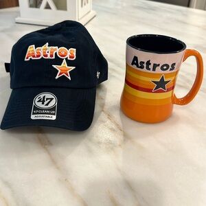 Astros Hat & Mug